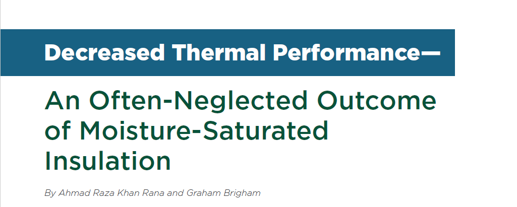 Decreased Thermal Performance